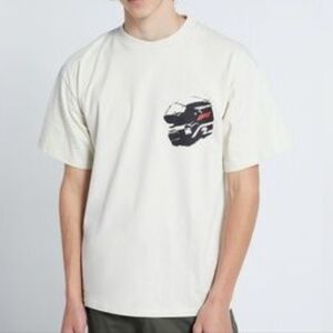 Pacsun Formula 1 Beige Short Sleeve T-shirt Size XL